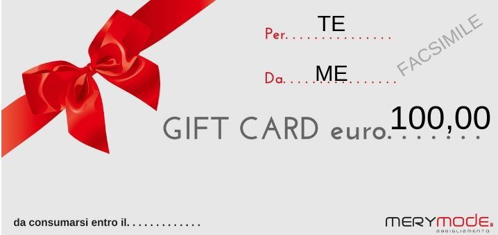 Immagine di GIFT CARD 100 EURO