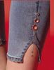 Immagine di Jeans donna capri con cerchi di GRIFFAI art. ped2151