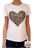 Immagine di T-shirt elasticizzata di Menta fredda art. cuore