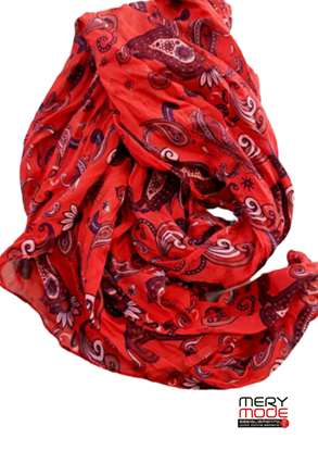 Immagine di Foulard fantasia cotone e seta art.24