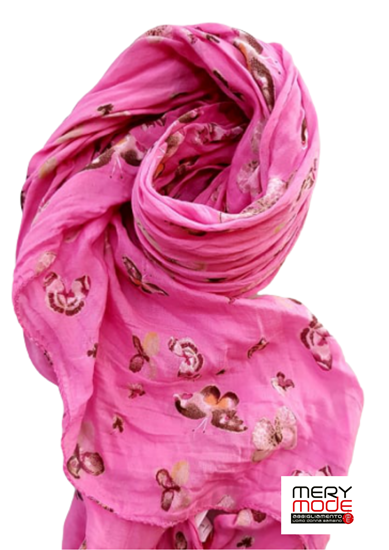 Immagine di Foulard fantasia cotone e seta art.25