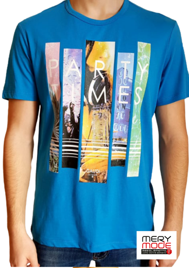 Immagine di T-shirt Uomo Gaudì girocollo  con manica corta art.011BU64028