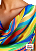Immagine di Top donna multicolore di Stilosella art.5866f