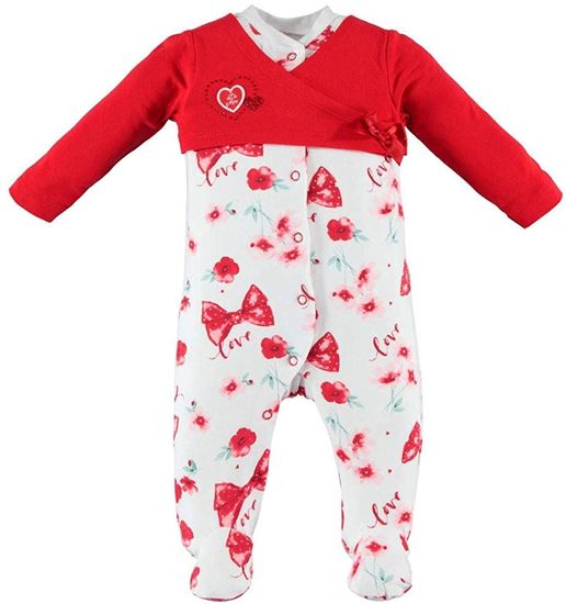 Immagine di Tutina intera neonata leggera con piede iDO art.4w149