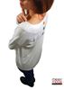 Immagine di T-shirt donna manica lunga 3 bottoni retro art.E243