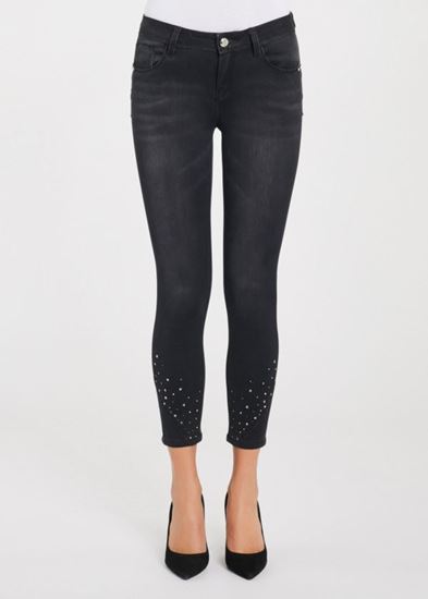 Immagine di Jeans Gaudi skinny cropped nero art. 021BD26019