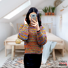 Immagine di Maglia ragazza corta  multicolor
