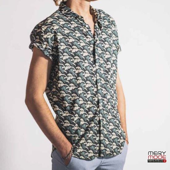 Immagine di Camicia m.manica uomo fantasia Trez art. 43782