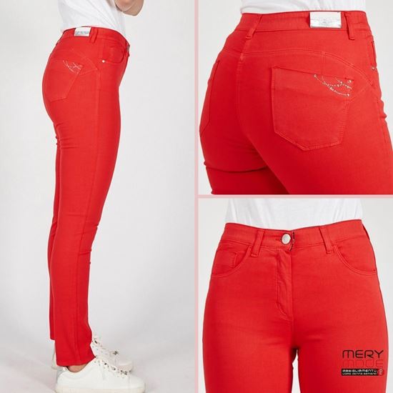 Immagine di Pantalone 5 tasche cotone Iber mod. Malika