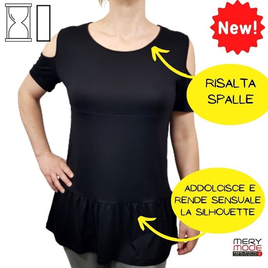 Immagine di T-shirt donna Viscosette art. E317