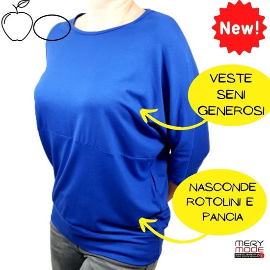 Immagine di T-shirt donna Viscosette art. E316