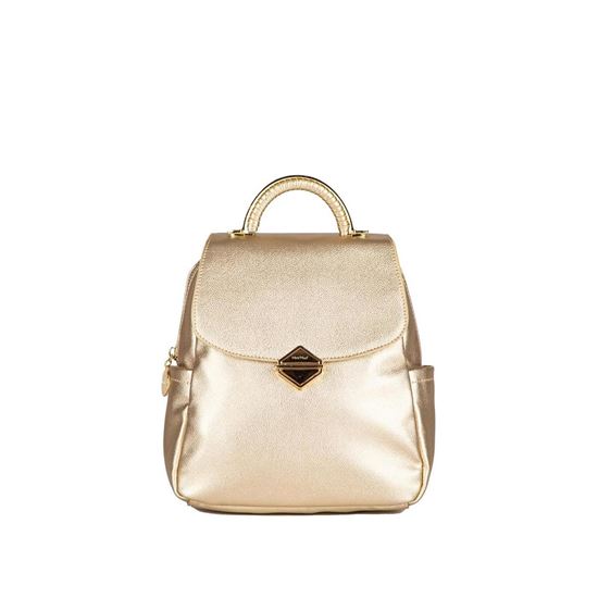Immagine di Borsa zaino  Mimì Muà Firenze  oro art. M8-Y199629