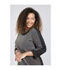 Immagine di T-shirt  lucida a contrasto  donna  SPG woman art.21560