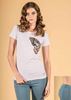 Immagine di T-shirt donna farfalla strass art. dgp1810