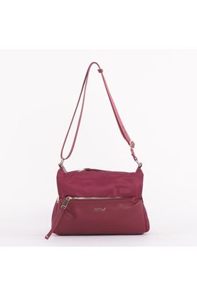 Immagine di Mimi Mua  art: M8-Y200607 - BORSA A SPALLA IN NYLON CON DETTAGLI SIMILPELLE