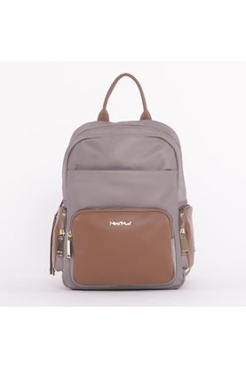 Immagine di Mimi Mua  M8-Y200606 - ZAINO IN NYLON CON DETTAGLI SIMILPELLE