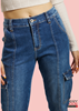 Immagine di Jeans donna cargo  art. 1509