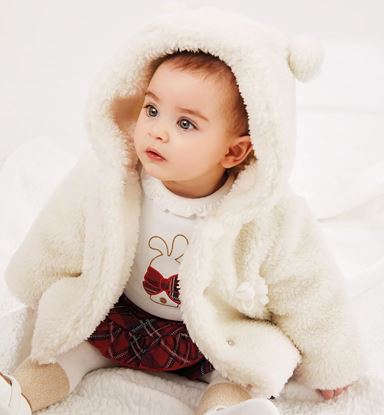 Immagine di IDO Cappotto teddy per bimba da 1 a 24 mesi iDO art: 45291