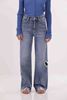Immagine di mimi mua  art. ZDAI-2655 - JEANS MARINE CON CUORE STRASS