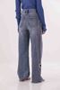 Immagine di mimi mua  art. ZDAI-2655 - JEANS MARINE CON CUORE STRASS