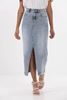 Immagine di mimi mua  art. ZDAI-5262 - GONNA LONGUETTE IN JEANS