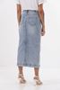 Immagine di mimi mua  art. ZDAI-5262 - GONNA LONGUETTE IN JEANS