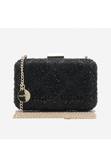 Immagine di Mimì Muà Firenze art.M8-M200881 BORSA CLUTCH CON MOTIVO GEOMETRICO