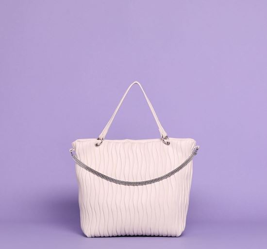 Immagine di Mimi Mua  art: M8-H200518 -BORSA SHOPPER EFFETTO ONDA