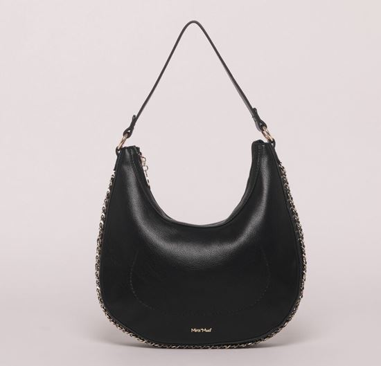 Immagine di Mimi Mua  art:M8-Y200814 -BORSA HOBO CON DETTAGLIO IN CATENA