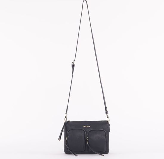 Immagine di Mimi Mua  art: M8-Y200631-BORSA A TRACOLLA CON TASCHE E DETTAGLIO EFFETTO CAMOSCIO