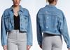 Immagine di Stilosella art 8020 giubbino donna jeans cuori